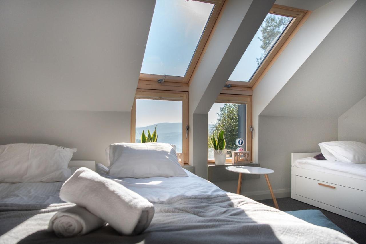 Domek W Gorach - Prywatne Jacuzzi, Sauna, Grota Solna - Panorama Chelm Ski&Spa Myslenice Bagian luar foto