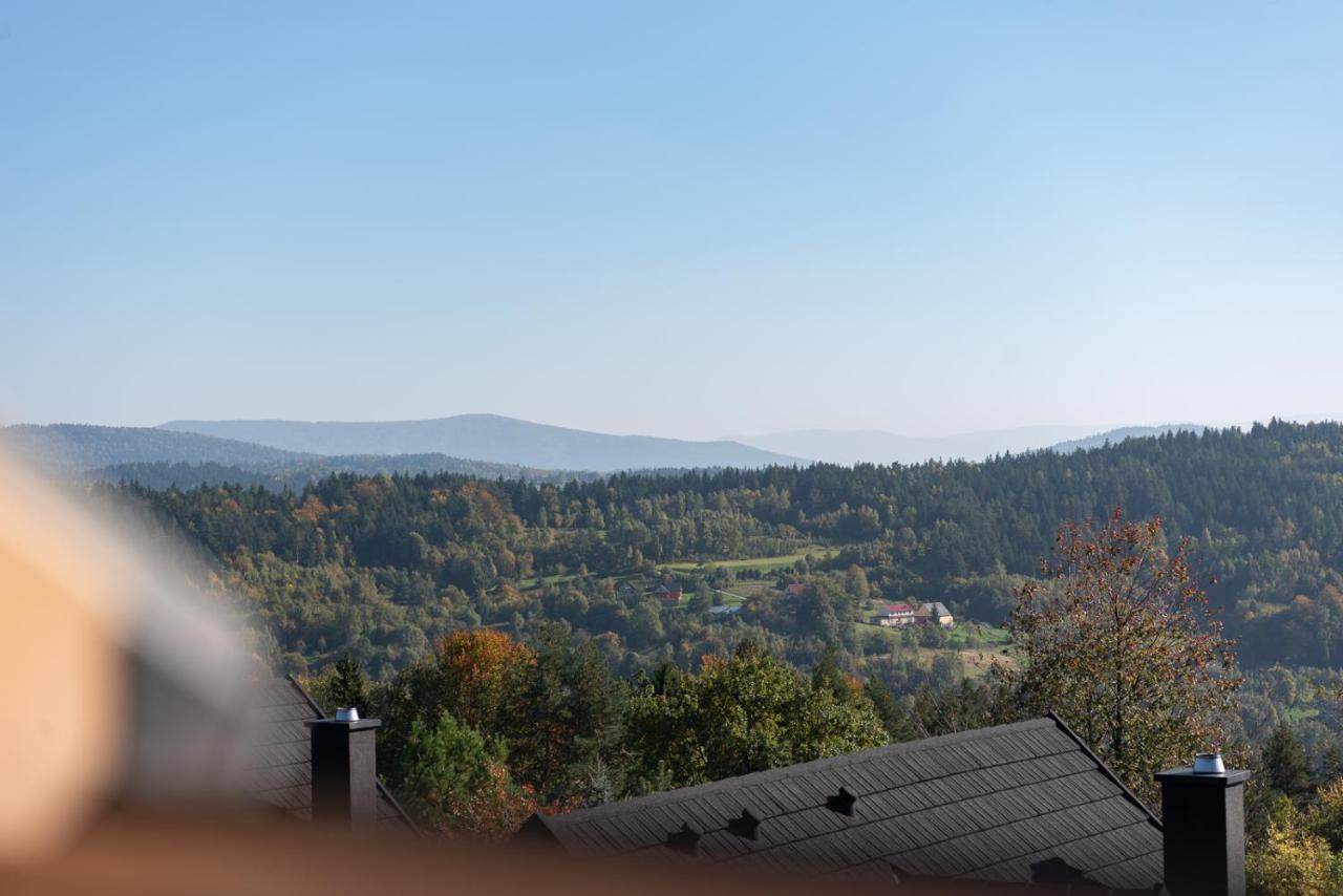 Domek W Gorach - Prywatne Jacuzzi, Sauna, Grota Solna - Panorama Chelm Ski&Spa Myslenice Bagian luar foto