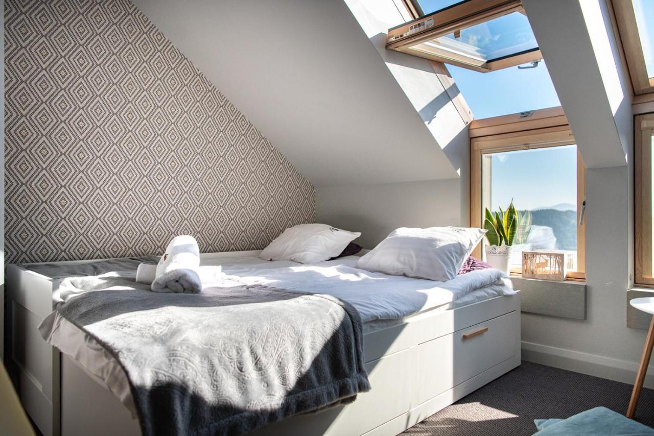 Domek W Gorach - Prywatne Jacuzzi, Sauna, Grota Solna - Panorama Chelm Ski&Spa Myslenice Bagian luar foto