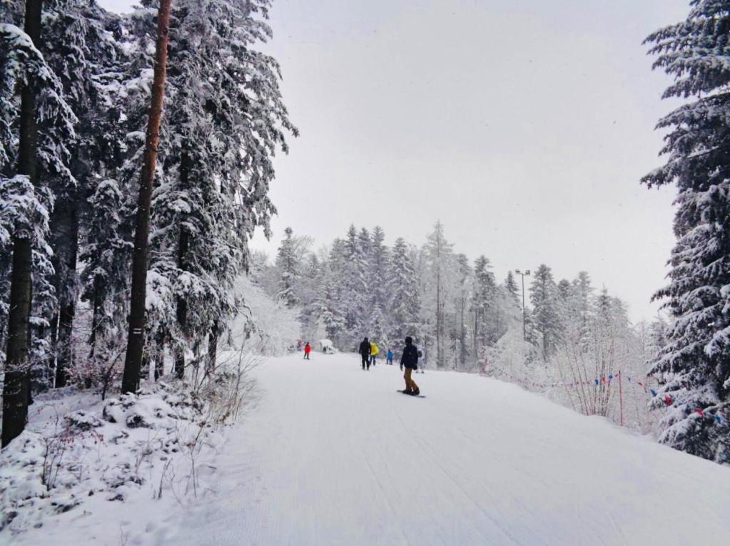 Domek W Gorach - Prywatne Jacuzzi, Sauna, Grota Solna - Panorama Chelm Ski&Spa Myslenice Bagian luar foto